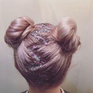 Glitter Roots Hair Trends