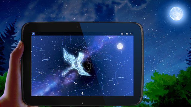 Stargazer's best friend, astronomy app for kids