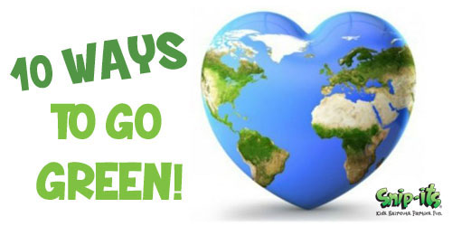 10 Ways to Go Green for Earth Day