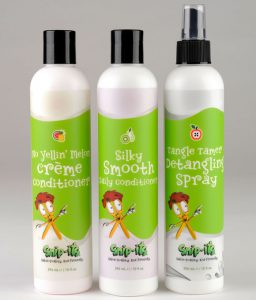 Snip-its Hair Care for kids hair uses natural ingredients
