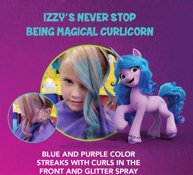 Snip-its Haircuts for Kids My Little Pony Find Your Sparkle Izzy
